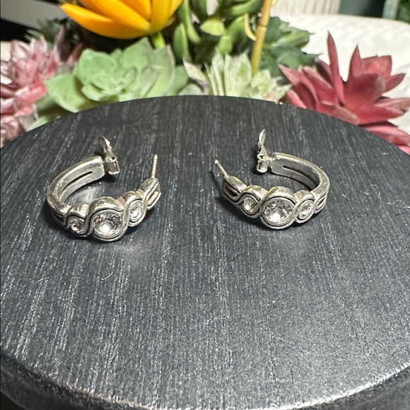 Brighton collectibles earrings “Infinity Sparkle” earrings & bracelets 3 pc - Picture 7 of 9